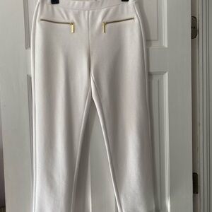 Michael Kors White Knit slacks